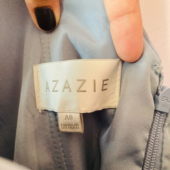 Floor Length Formal Dress for Wedding from Azazie - Picture 2 of 3